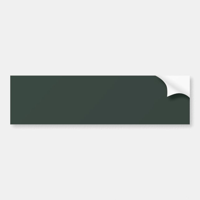 Essex Green Solid Colour Bumper Sticker (Front)