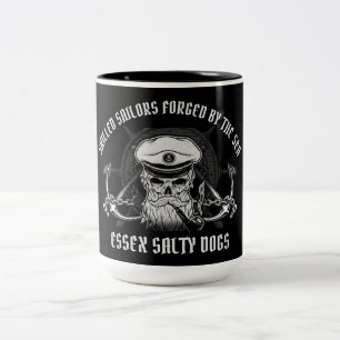 ESSEX SALTY DOGS Two-Tone COFFEE MUG