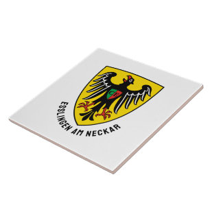 Esslingen am Neckar coat of arms, Germany Tile