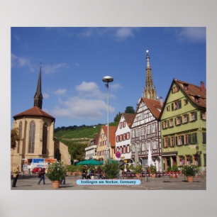 Esslingen am Neckar, Germany Poster