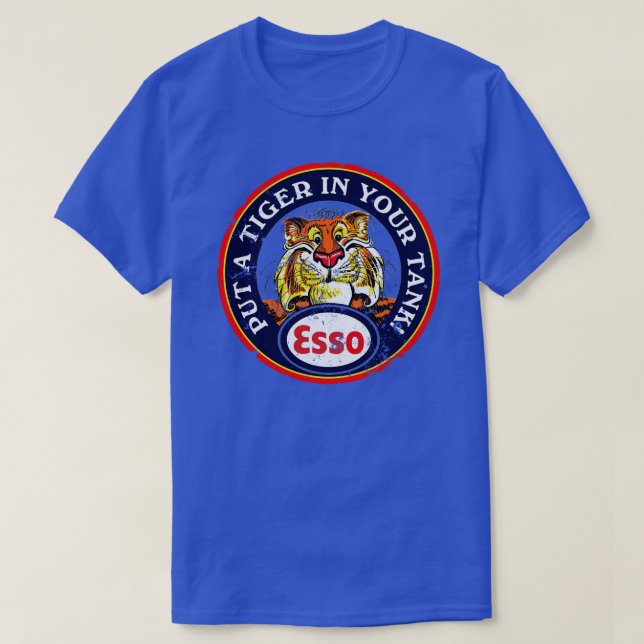Esso Tiger T-Shirt (Design Front)