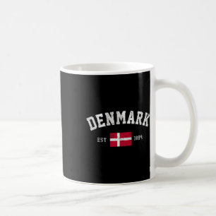 Est. 1889 Danish Flag Independence Day Coffee Mug