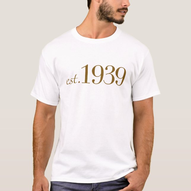 Est 1939 T-Shirt (Front)