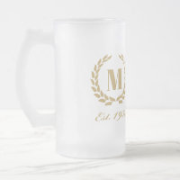 Est. 1952 birthday Monogram Gold