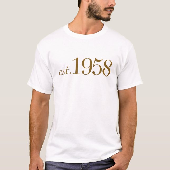 Est 1958 T-Shirt (Front)