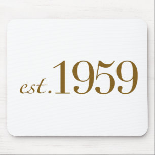 Est 1959 mouse mat