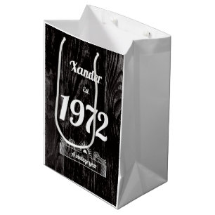 Est. 1972 A Vintage Year Medium Gift Bag