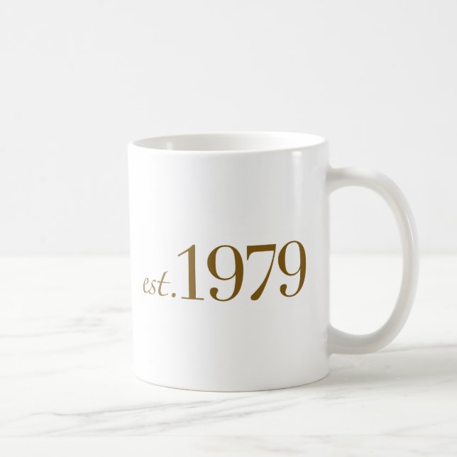 Est 1979 coffee mug (Right)