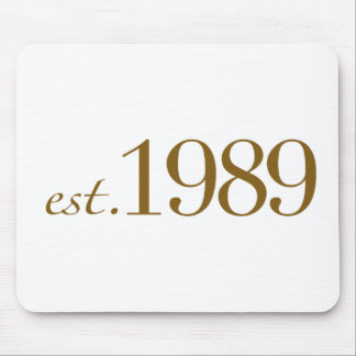 Est 1989 mouse mat