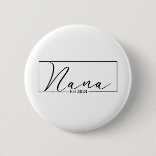 Est 2024 Women Mothers Day 6 Cm Round Badge