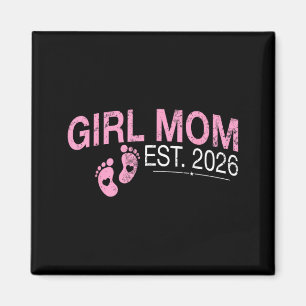 Est 2026 Baby Announcement New Mama Mothers Day Magnet