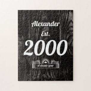Est. in 2000 Personalise Jigsaw Puzzle