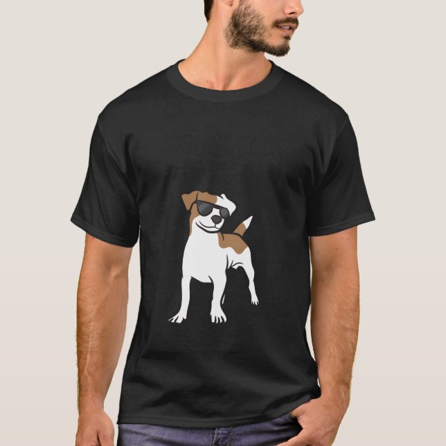 Est Jack Russel Mum Mother Of Jack Russell Terrier T-Shirt (Front)