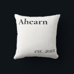 EST. Newly Weds Pillow<br><div class="desc">Upcoming weddings and what to get them.. definitely something sentimental!</div>