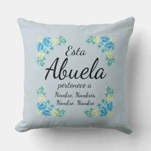 Esta Abuela pertenece a ADD Names - Grandmother Cushion