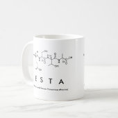 Esta peptide name mug (Front Left)