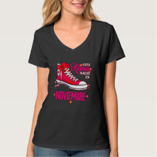 Esta Reina Nació En Noviembre Regalos Para Mujer C T-Shirt