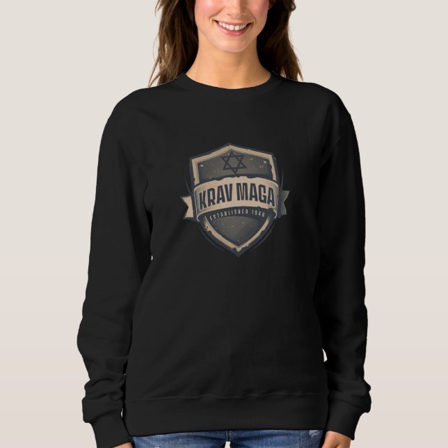 Established 1948 Design Krav Maga Sweatshirt (Front)