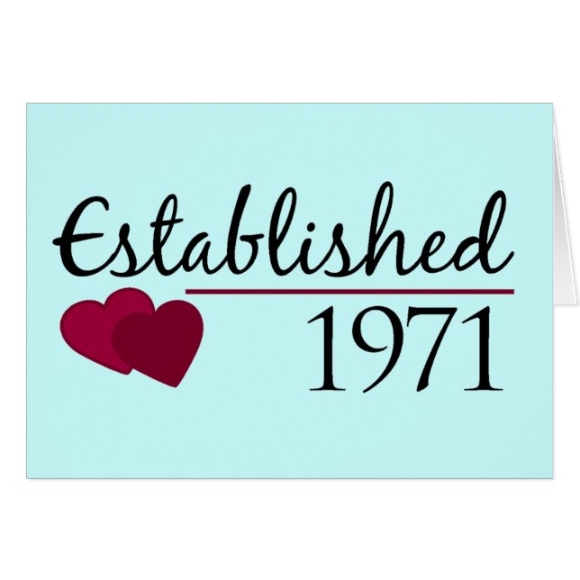 Established 1971 (Front Horizontal)