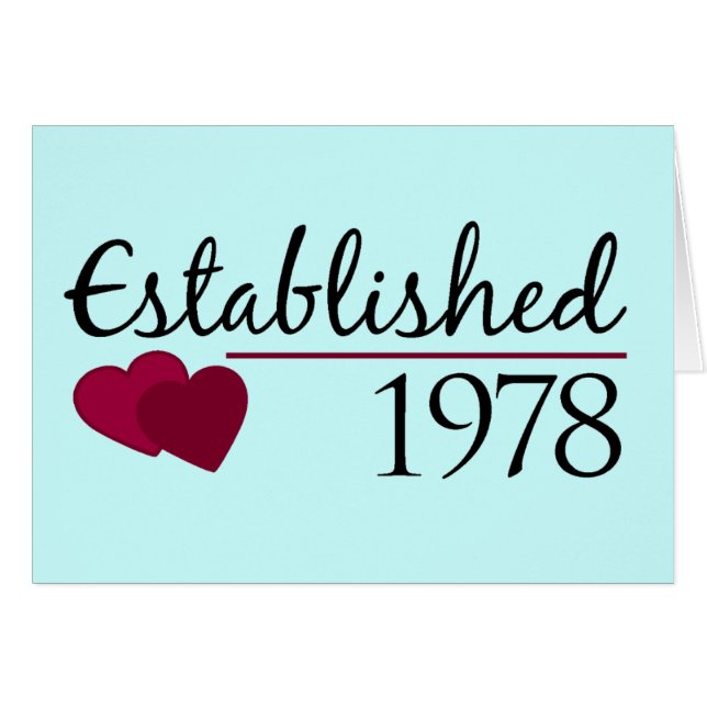Established 1978 (Front Horizontal)