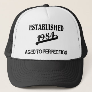 Established 1984 trucker hat