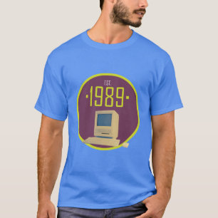 Established 1989 - Retro Computer T-Shirt