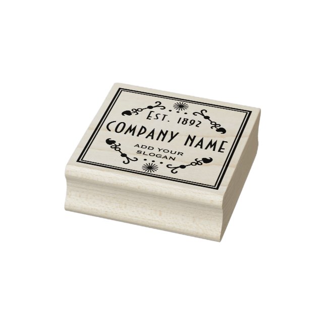 Established Business Name - Business/Company Rubber Stamp (Stamp)