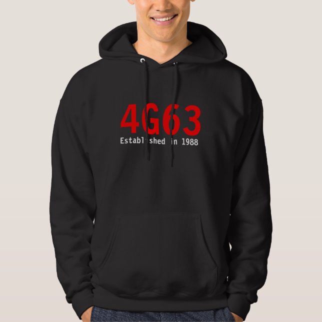 Established in 1988 hoodie (Front)