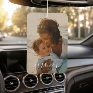 Established 'Mum' Birthday Mother's Day Photo Gift Car Air Freshener