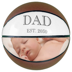 Established New Dad Gift Basketball