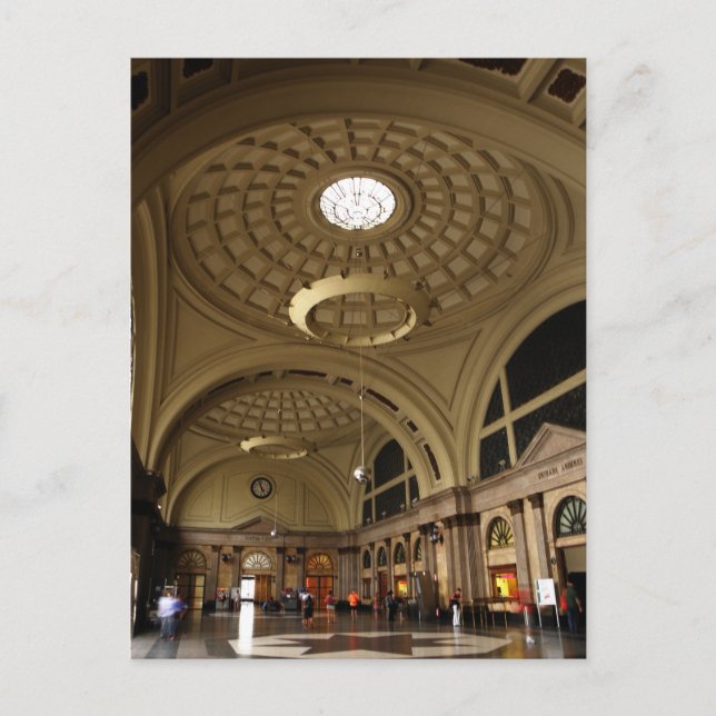 Estació de França Postcard (Front)