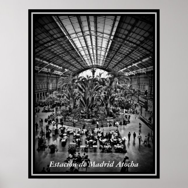 Estación de Madrid Atocha Poster (Front)