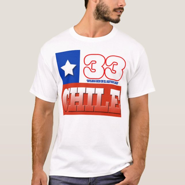 "Estamos bien en el refugio los 33" Shirt (Front)