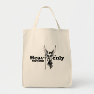 Estampa Anjo - Heavenly Protector - Bolsa Tote Bag