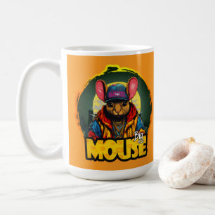 Estampa Hip Hop - Big mouse - Caneca Coffee Mug