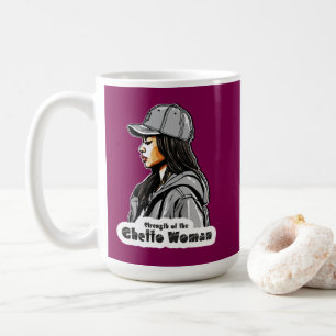 Estampa Hip Hop - Strength of Woman - Caneca Coffee Mug