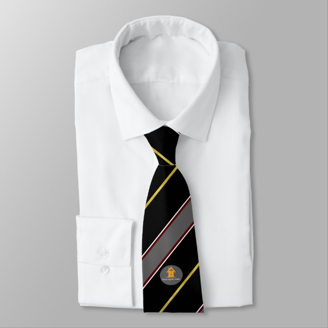 Estate Agent Neck Tie (Tied)