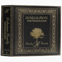 Estate Planning | Vintage Leather Book Look