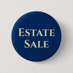 Estate Sale Support 6 Cm Round Badge
