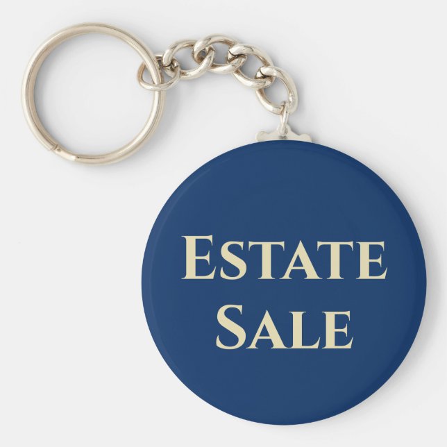 Estate Sale Support Key Ring (Front)