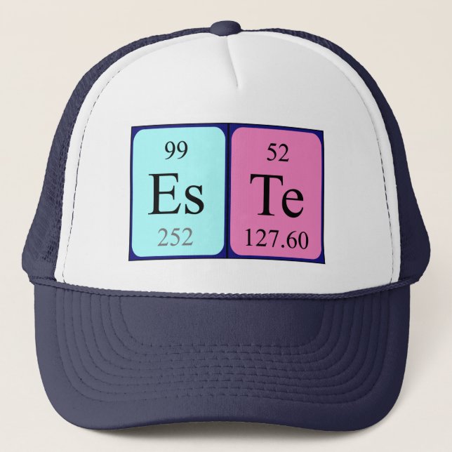 Este periodic table name hat (Front)