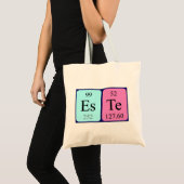 Este periodic table name tote bag (Front (Product))