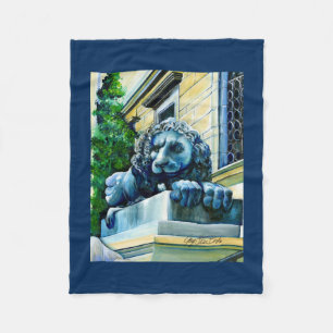 Esteemed Feline Fleece Blanket