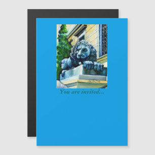 Esteemed Feline Magnetic Invitation