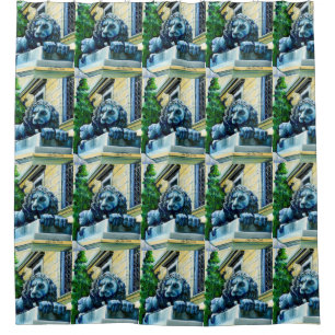 Esteemed Feline Shower Curtain