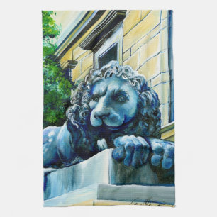 Esteemed Feline Tea Towel