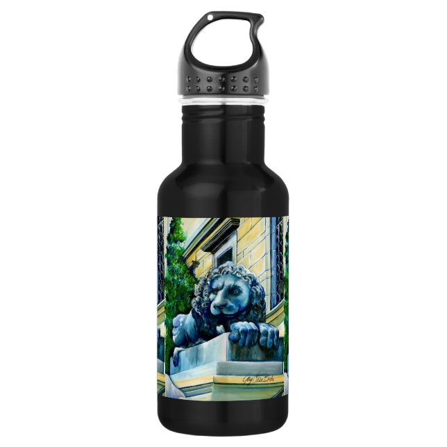 Esteemed Feline, Washington DC, USA 532 Ml Water Bottle (Front)