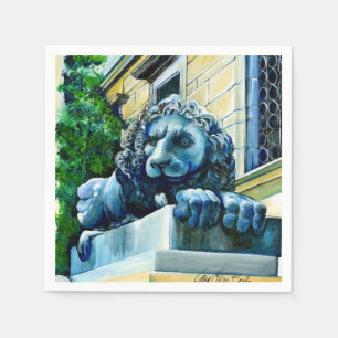Esteemed Feline, Washington DC, USA Napkin