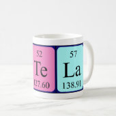 Estela periodic table name mug (Front Right)