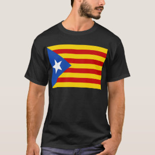 Estelada, bandera independentista de Catalunya T-Shirt
